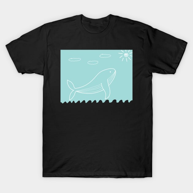 whale T-Shirt by bubu289